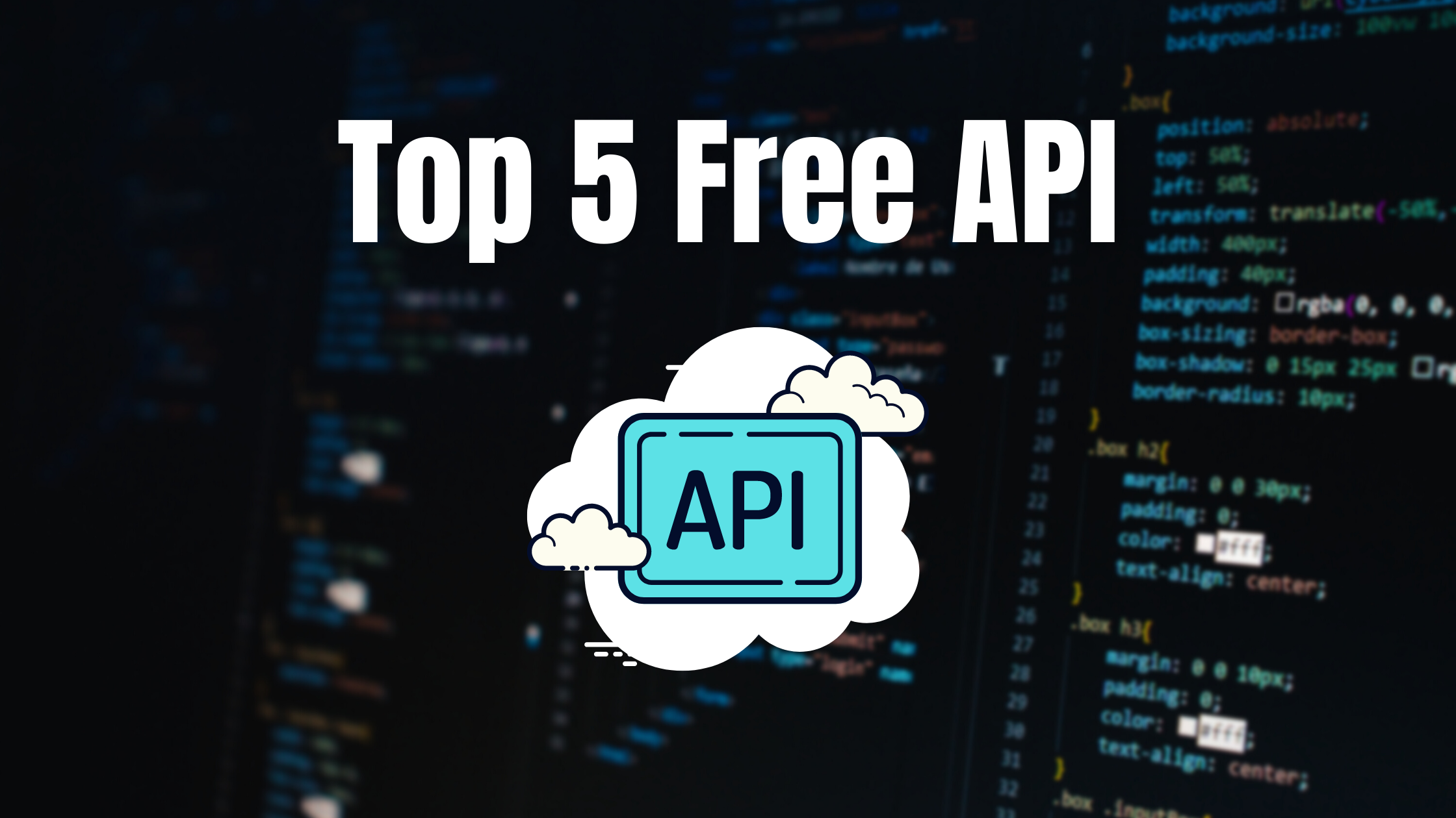 You are currently viewing Top 5 Free API’s for Beginners